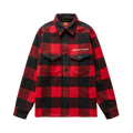 Human Made Wool Overshirt "Red"