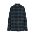Palm Angels Classic Logo Overshirt "Green/White"