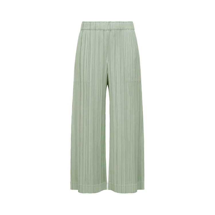 Homme Plissé Issey Miyake Pleated Pants "Green Hued"
