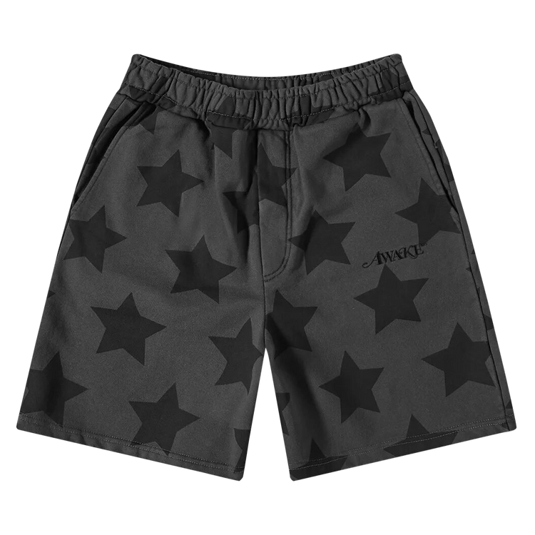 Awake NY Stars Sweatshorts "Charcoal"
