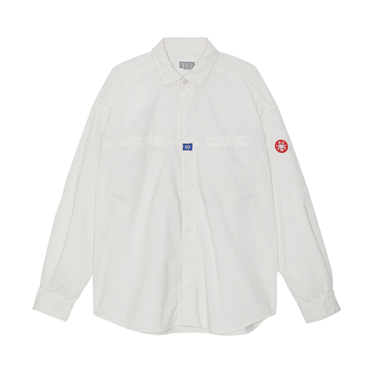 Cav Empt Overdye Cord Design Big Shirt "White"
