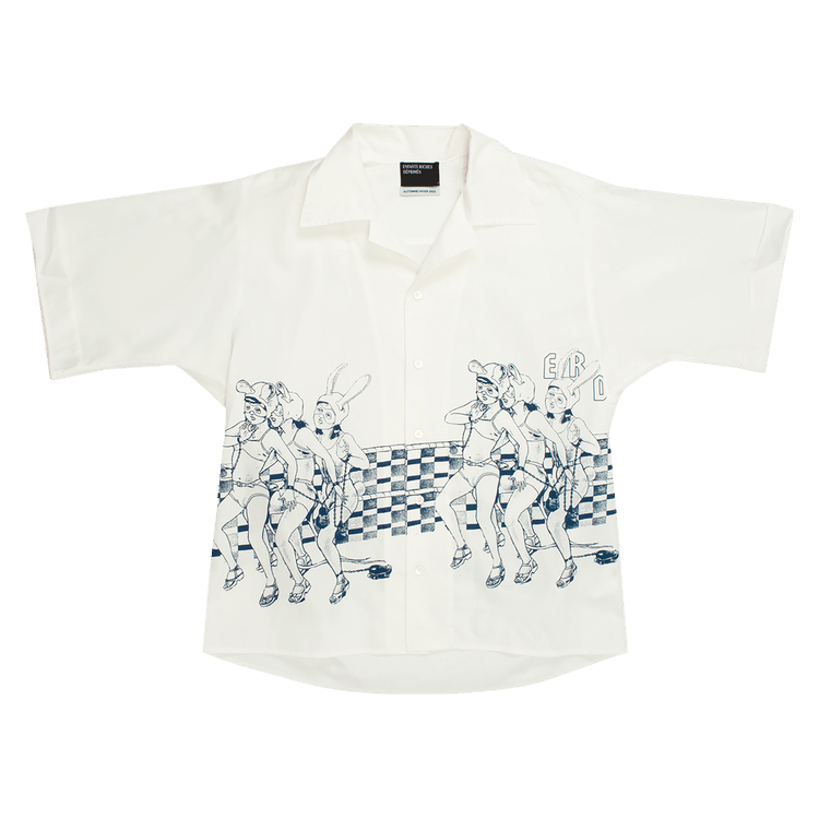 Enfants Riches Déprimés Rollerderby Chemise "White/Blue"