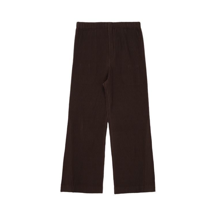 Issey Miyake Pleats Bottoms "Burnt Brown"