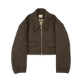 Khaite Combly Jacket "Army Melange"
