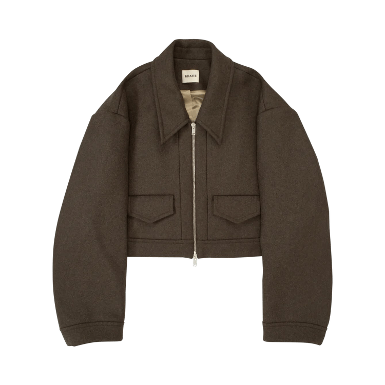 Khaite Combly Jacket "Army Melange"