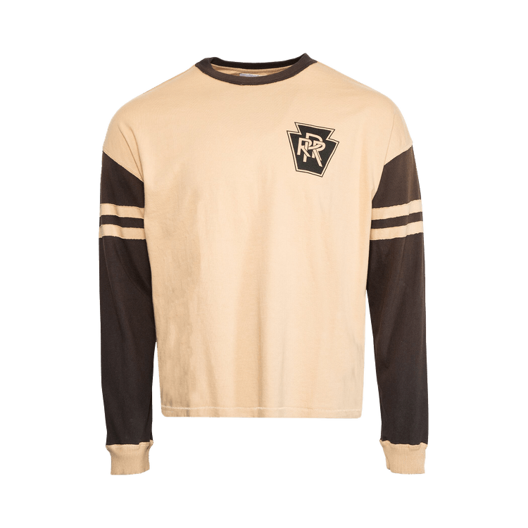 Rhude Triple R Contrast Long-Sleeve "Black/White"