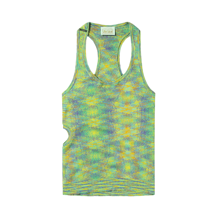 Aries Holey Space Dye Vest "Green"