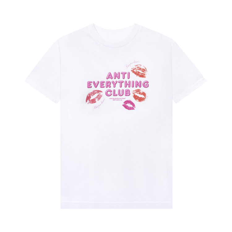 Anti Social Social Club Anti Everything Club <3 Tee "White"