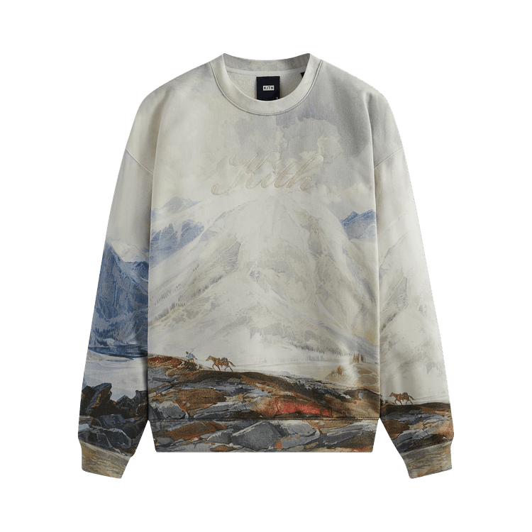 Kith Peak Nelson Crewneck "Chalk"