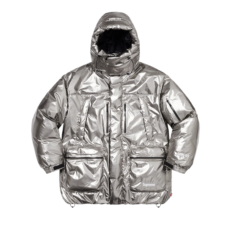Supreme GORE-TEX 700-Fill Down Parka "Silver"