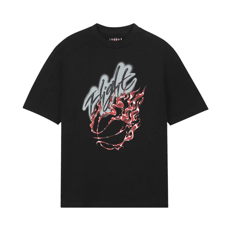 Air Jordan x Travis Scott Flight Graphic T-Shirt "Black"
