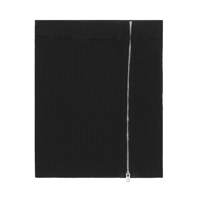 1017 ALYX 9SM Knit Zip Skirt "Black"
