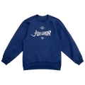 Ader Error Logo Print Sweatshirt "Navy"