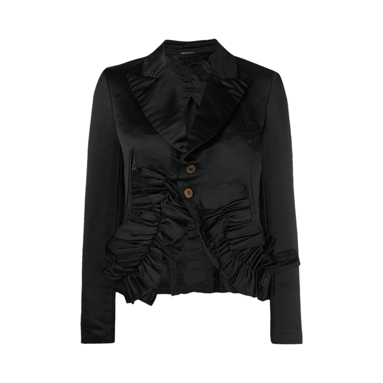 Comme des Garçons Ruffle Jacket "Black"