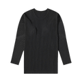 Homme Plissé Issey Miyake Basic Long-Sleeve T-Shirt "Black"