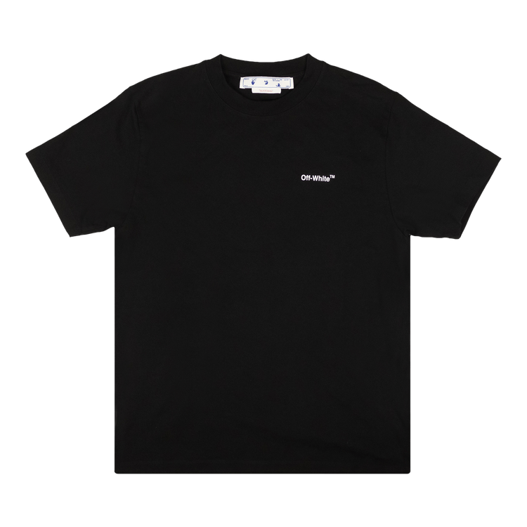 Off-White Chain Arrow Slim Short-Sleeve Tee "Black/White"