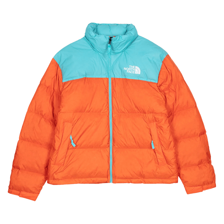 The North Face 1996 Retro Nuptse Down Jacket "Orange/Blue"