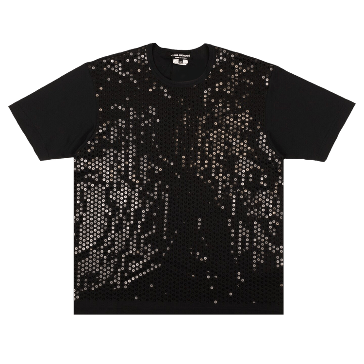 Junya Watanabe Sequin Short-Sleeve T-Shirt "Black"