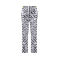 Balmain Maxi Monogram Velvet Pants "Black"