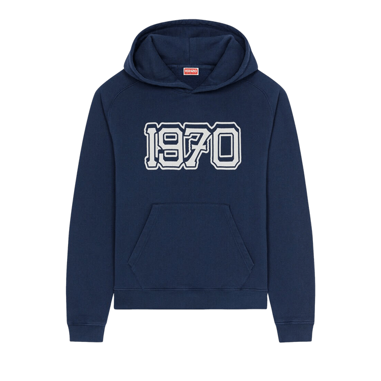 Kenzo Varsity Hooded Sweatshirt "Midnight Blue"