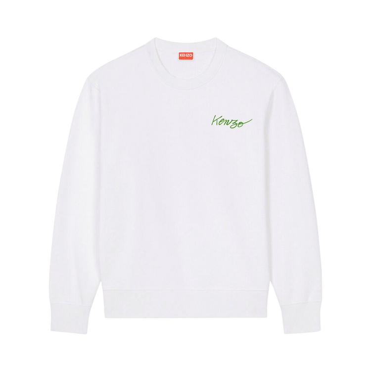 Kenzo Poppy Crewneck "White"
