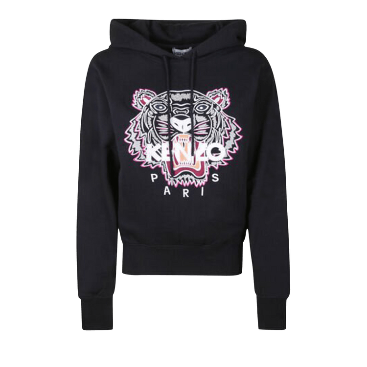Kenzo Tiger Hooded Sweatshirt "Black"
