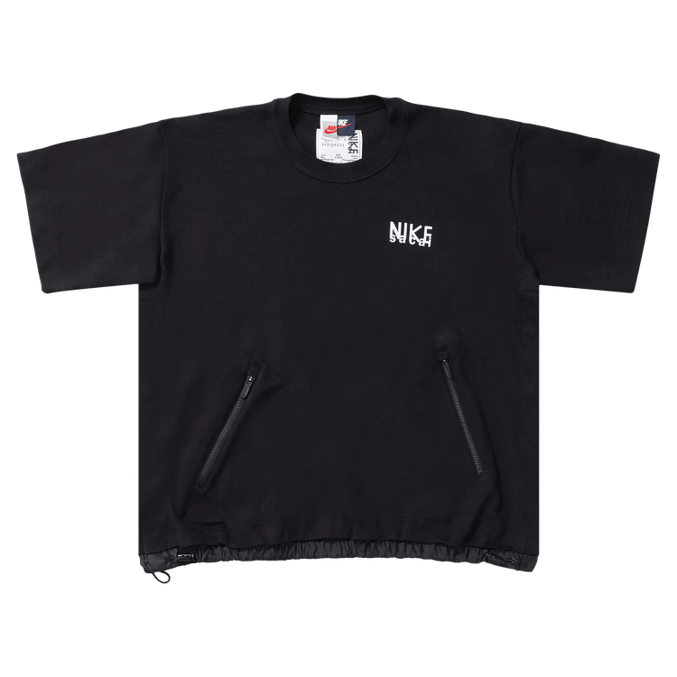 Nike x Sacai Short-Sleeve Top "Black"