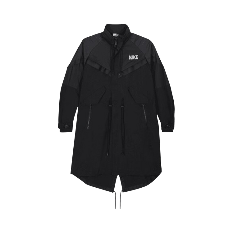 Nike x Sacai Trench Parka "Black"