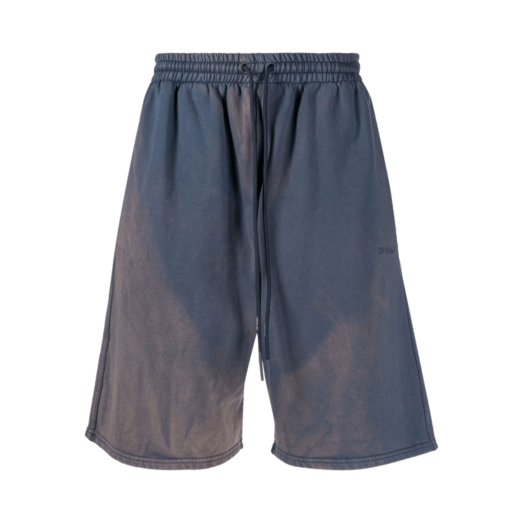 Off-White Diag Tab Vintage Skate Sweatshort "Black/White"