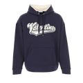 Valentino Logo Patch Hoodie "Navy"