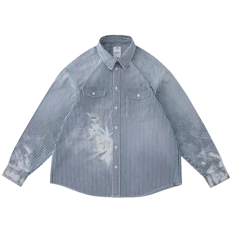 Visvim Lumber Long-Sleeve Shirt "Hickory Crash"