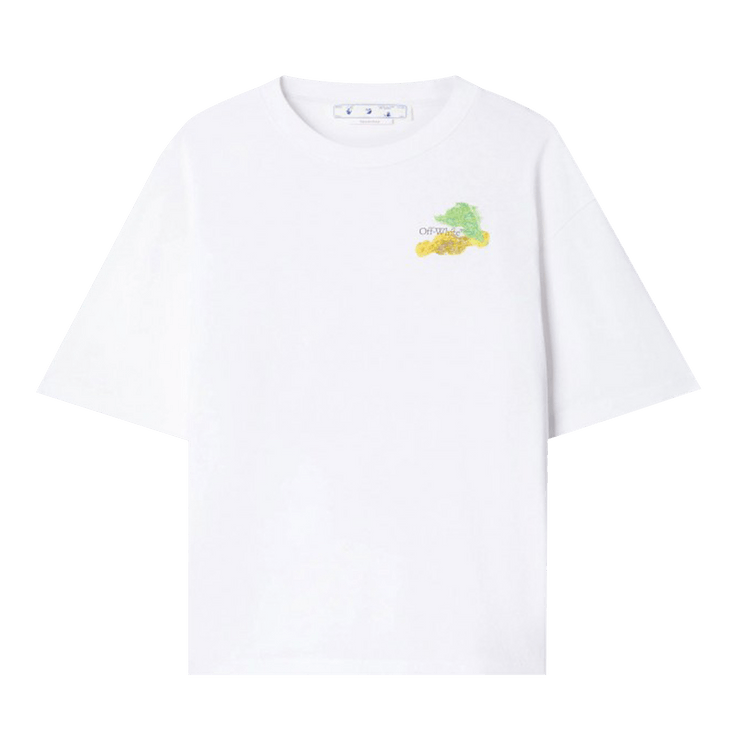 Off-White Brush Arrow Skate T-Shirt "White/Multicolor"