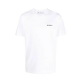 Off-White Wave Outline Diag Slim Short-Sleeve Tee "White/Black"