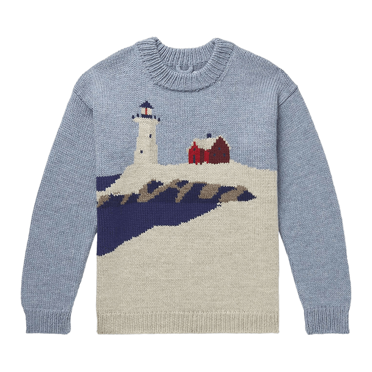 Bode Highland Lighthouse Sweater "Multicolor"