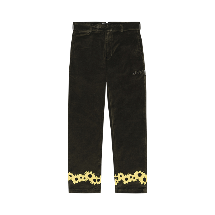 Saintwoods Flower Pants "Moss Green"