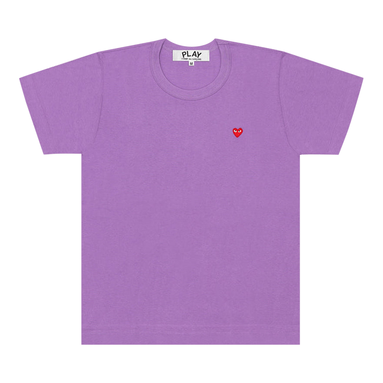 Comme des Garçons PLAY Small Heart T-Shirt "Purple"
