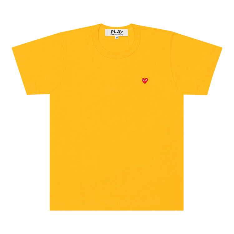 Comme des Garçons PLAY Small Heart T-Shirt "Yellow"