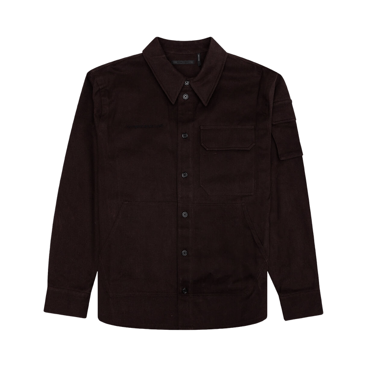 Helmut Lang Brushed Twill Shirt "Fig"