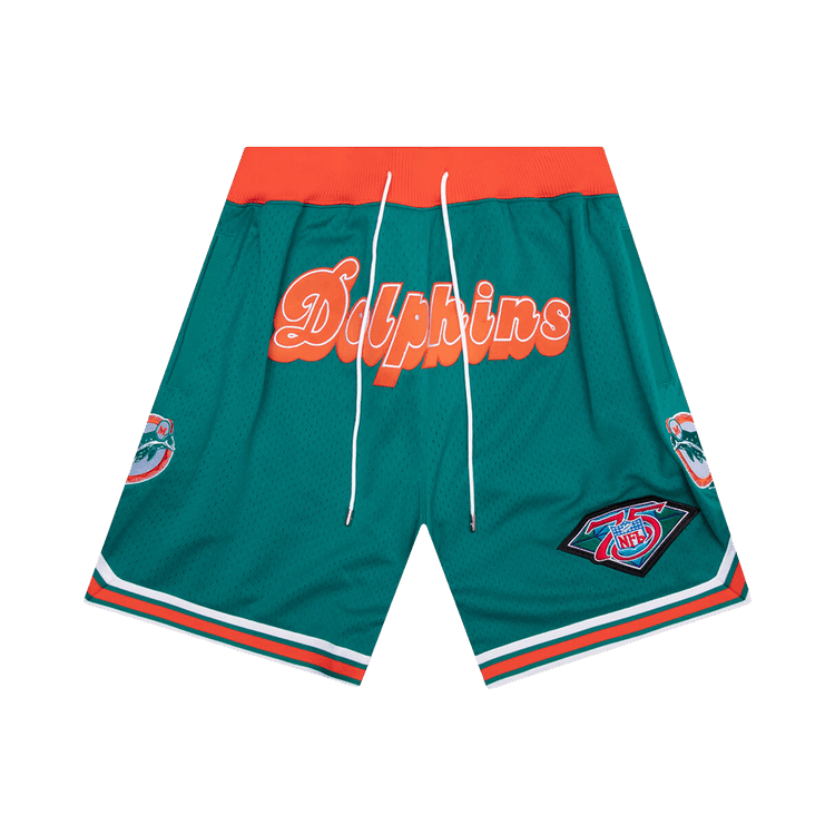 Just Don NFL Throwback Dolphins Shorts "Teal"