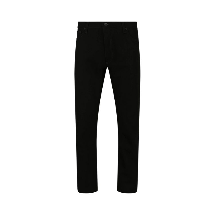 Off-White Diag Tab Slim Jeans "Black/White"