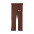 Palm Angels Thin Waist Slim Track Pants "Brown/Off White"