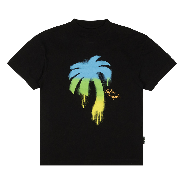 Palm Angels The Palm Classic Tee "Black/Green"