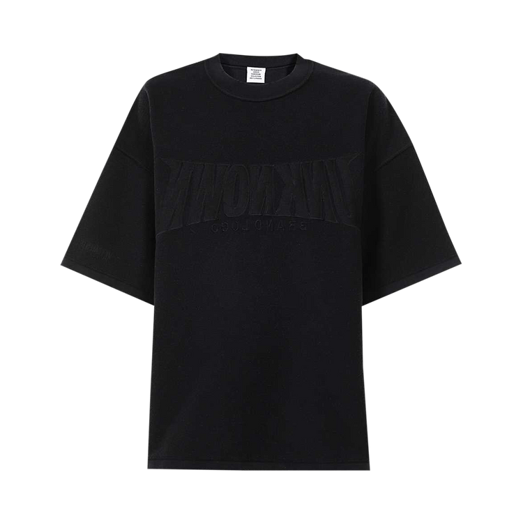 Vetements Unknown Oversized T-Shirt "Dirty Black"