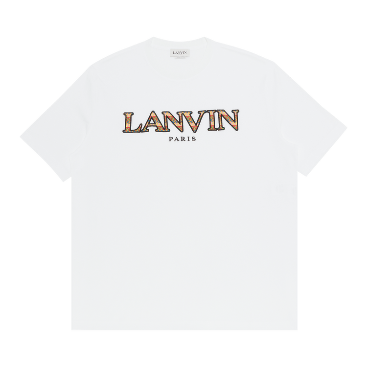 Lanvin Classic Curb Tee "Optic White"