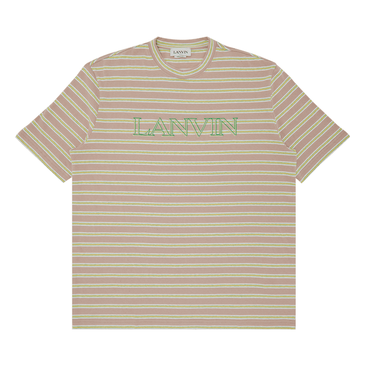 Lanvin Classic Fit Tee "Optic White/Multicolour"