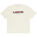 Lanvin Curb Oversized Fit Tee "Cream"
