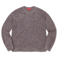 Supreme Mohair Sweater "Purple Melange"