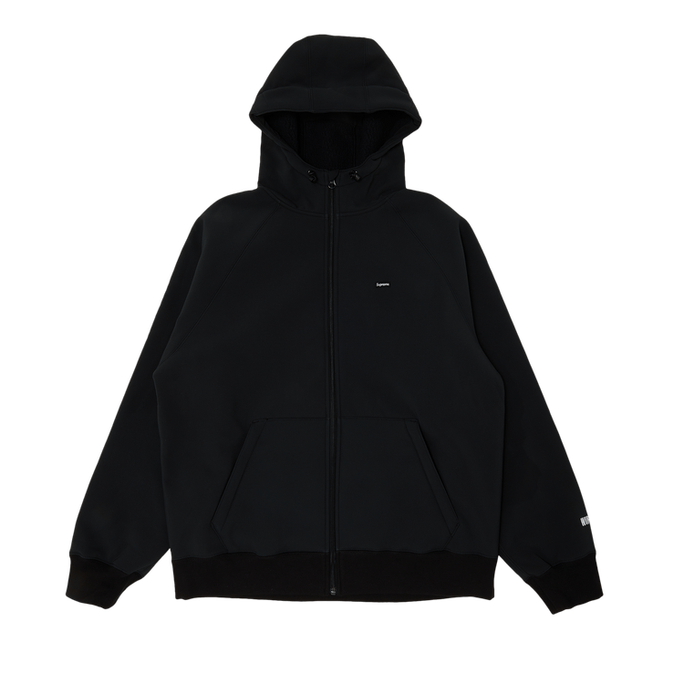 Supreme x WINDSTOPPER Zip Up Hooded Sweatshirt "Black"