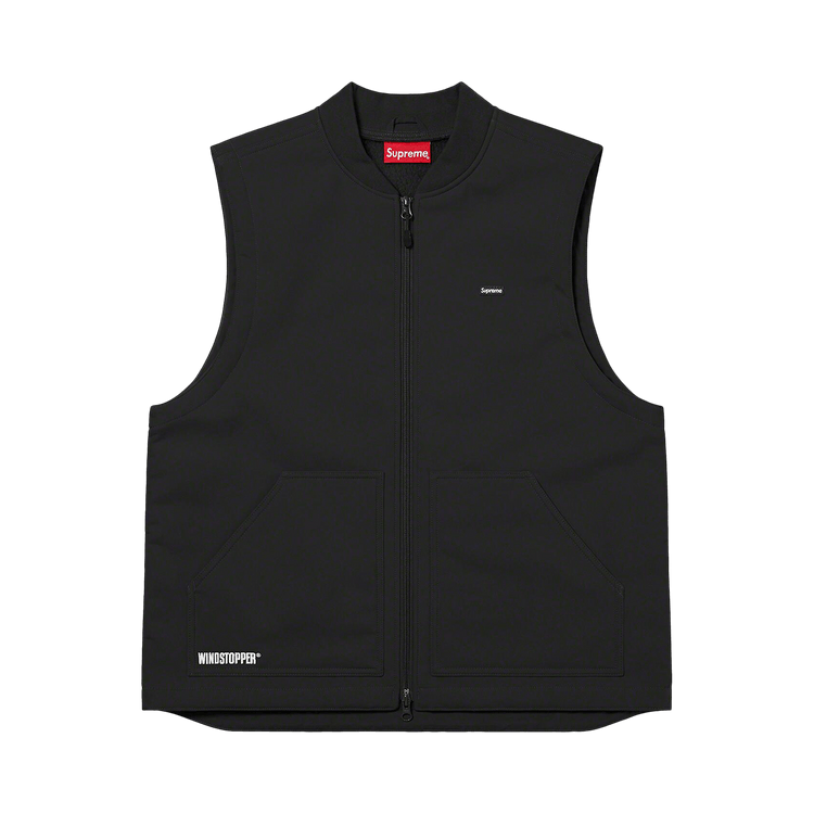 Supreme x WINDSTOPPER Work Vest "Black"