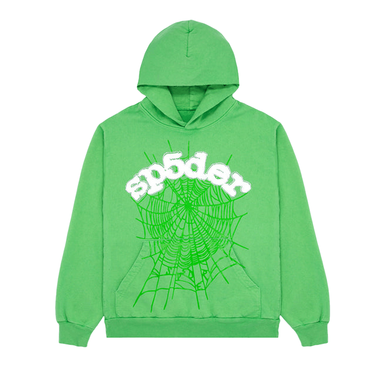 Sp5der Web Hoodie "Slime Green"